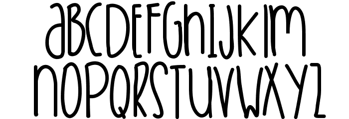 BreakFromToronto Font LOWERCASE