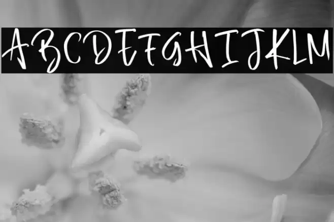 BreakOut Font examples