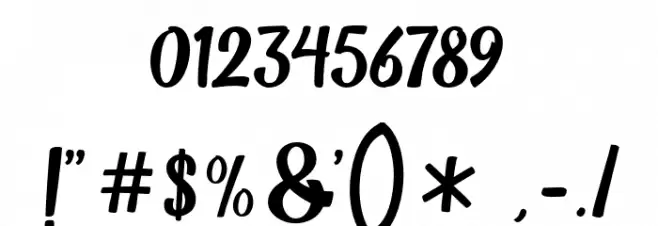 BreakStones-FreePersonalUse Font OTHER CHARS