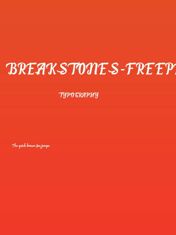BreakStones-FreePersonalUse Poster
