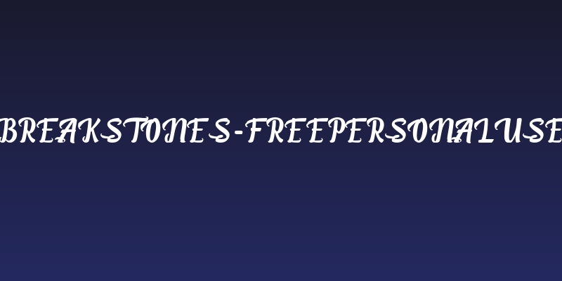 BreakStones-FreePersonalUse Social Header
