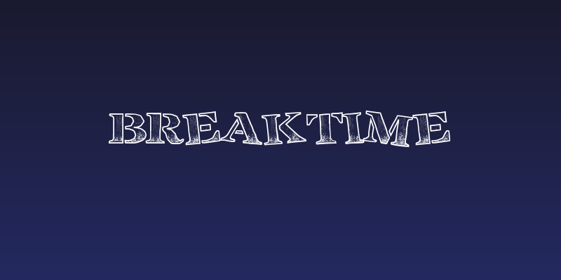 BreakTime Social Header