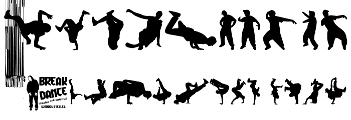 Breakdance Font OTHER CHARS