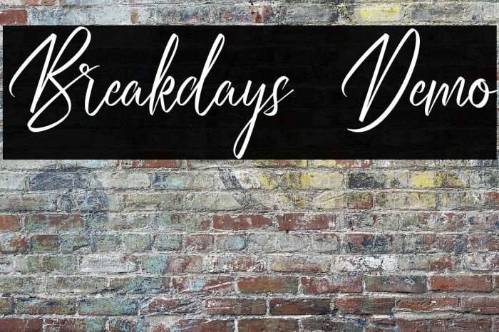 Breakdays Demo Example 2