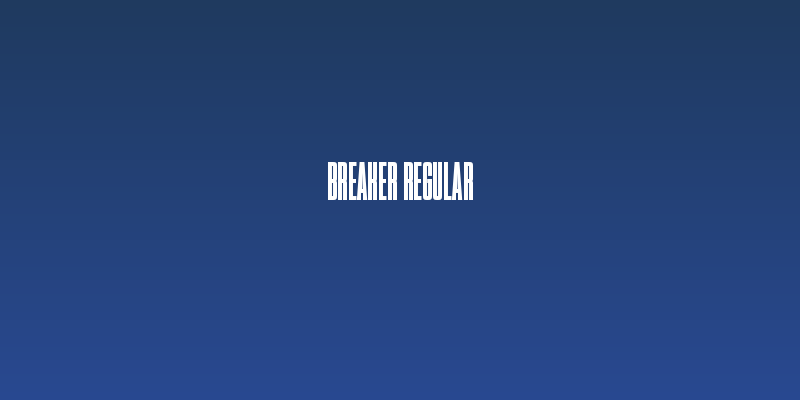 Breaker Regular Social Header