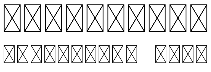 Breaker Swash Font OTHER CHARS
