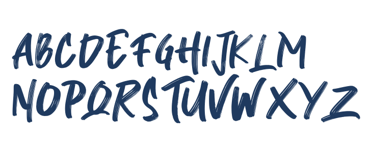 Breaker The Brush Regular Lowercase