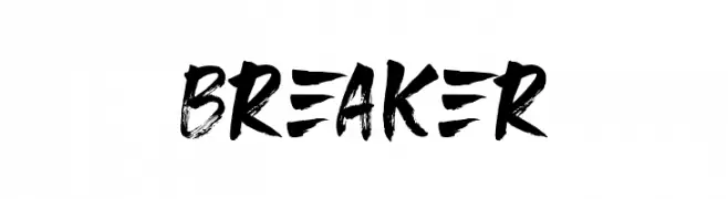 Breaker  नि: शुल्क फ़ॉन्ट्स डाउनलोड