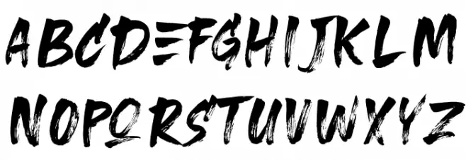 Breaker 字体 小写