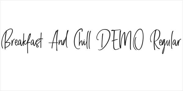 Breakfast And Chill DEMO Regular Logo
