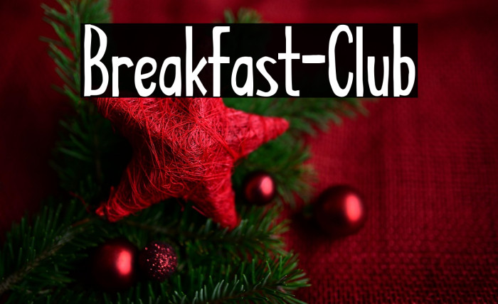Breakfast-Club Example 2