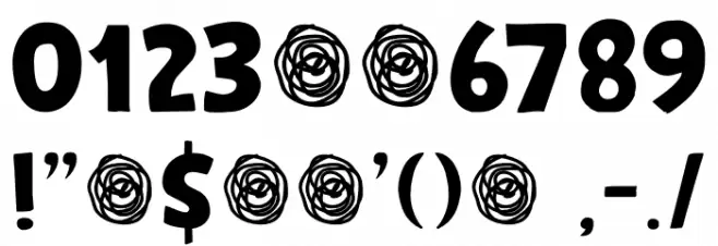 Breakfast Noodles DEMO Regular Font OTHER CHARS