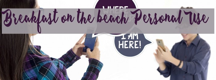 Breakfast on the beach Personal Use Font examples