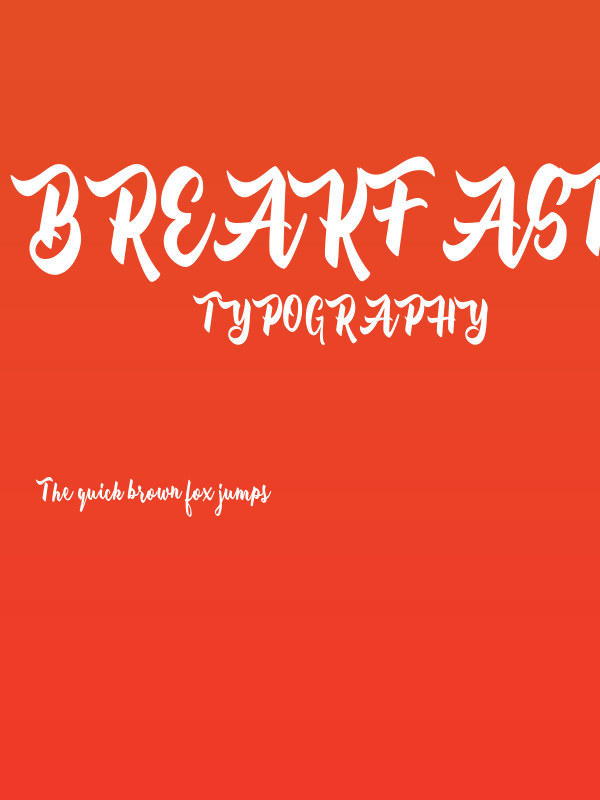 Breakfast on the beach Personal Use  Poster