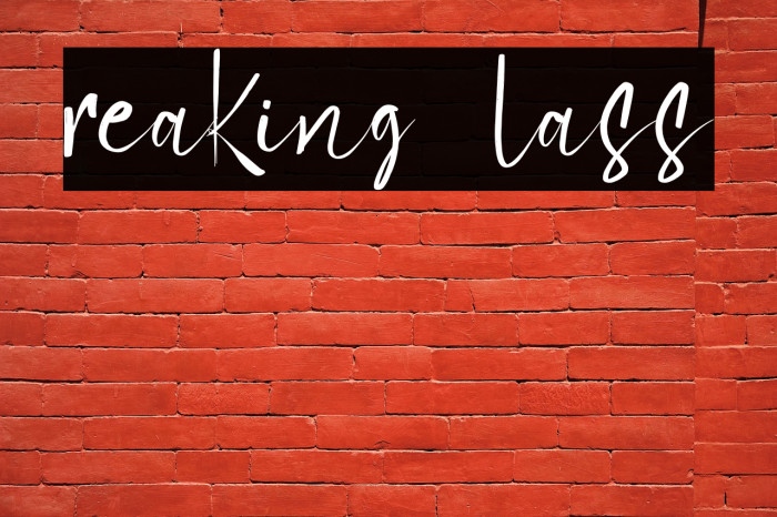 Breaking Glass Example 1