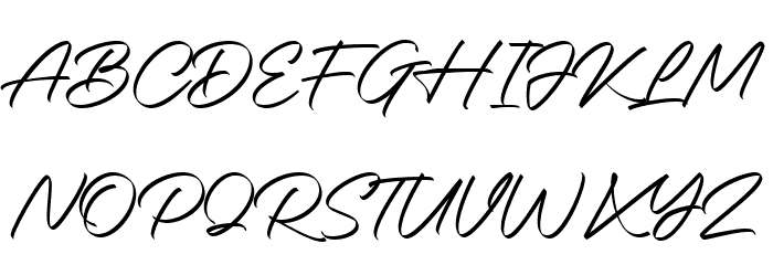 Breaking Road Regular Font UPPERCASE