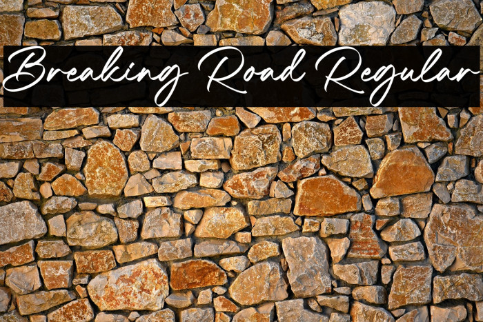 Breaking Road Regular Example 1