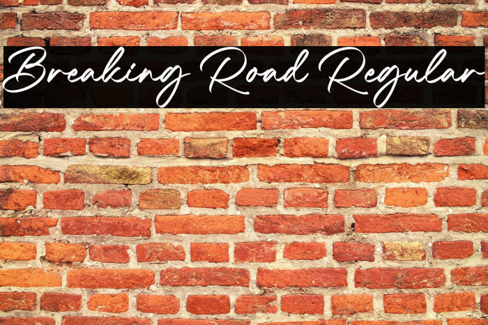 Breaking Road Regular Example 2