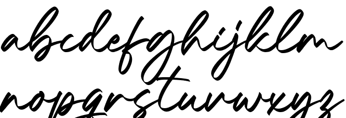 Breaking Road Regular Font LOWERCASE