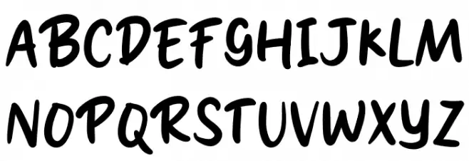 Breaking Schriftart Groß