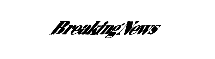 BreakingNews  免费字体下载