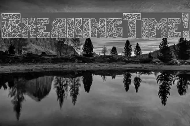 BreakingTime! Font examples