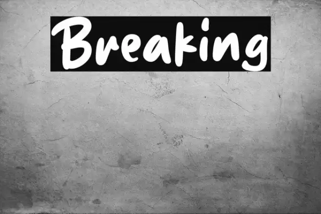 Breaking Font examples