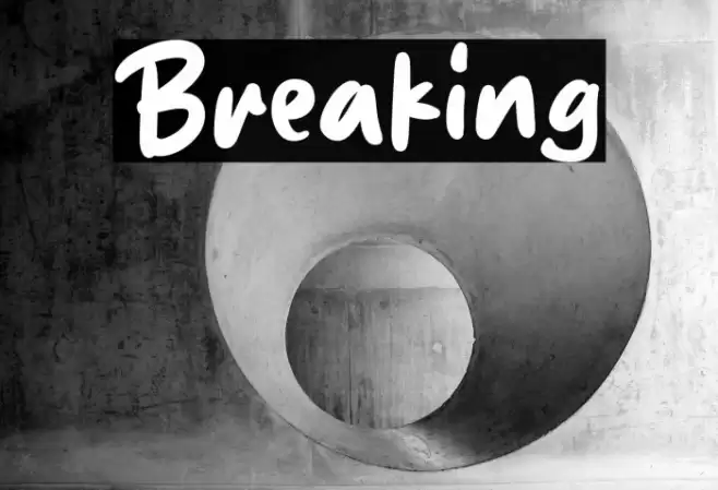 Breaking Font examples