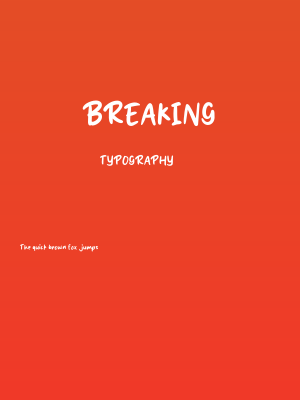 Breaking Poster