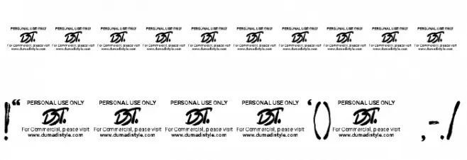 Breakiss Font OTHER CHARS