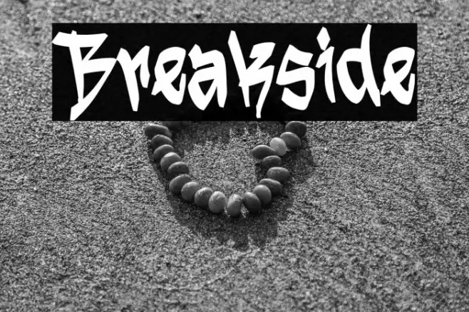 Breakside फ़ॉन्ट examples