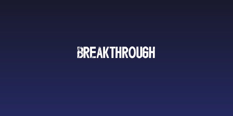 Breakthrough Social Header