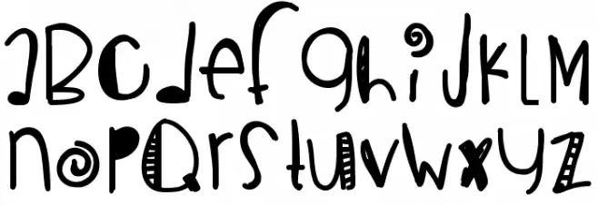 BreakupSeason फ़ॉन्ट लोअरकेस