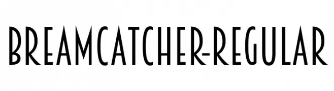 Breamcatcher-Regular  Fuentes Gratis Descargar