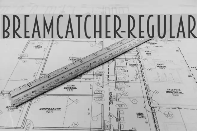 Breamcatcher-Regular Font examples
