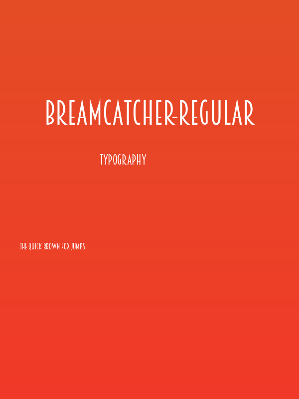 Breamcatcher-Regular Poster
