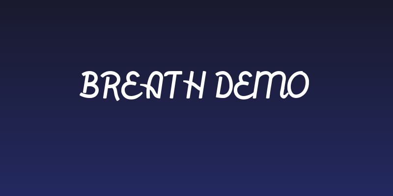 Breath DEMO Social Header