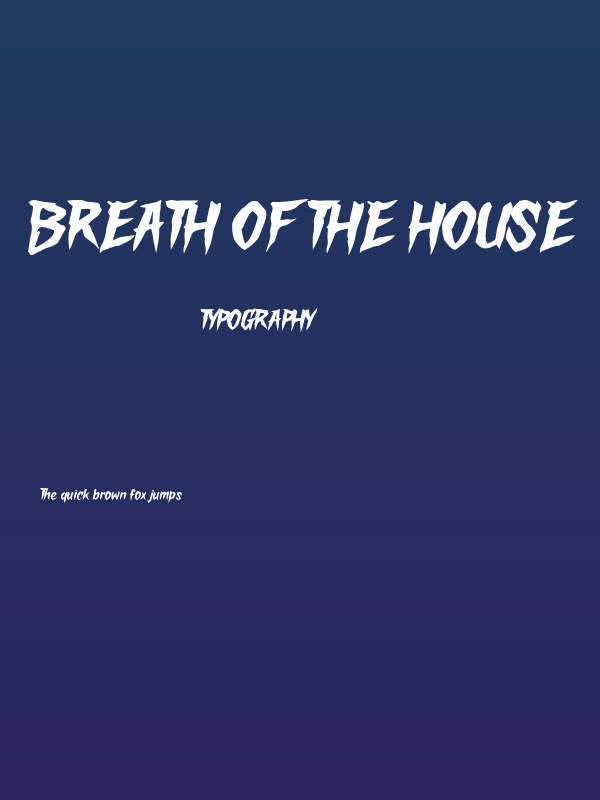 Breath of the House Poster