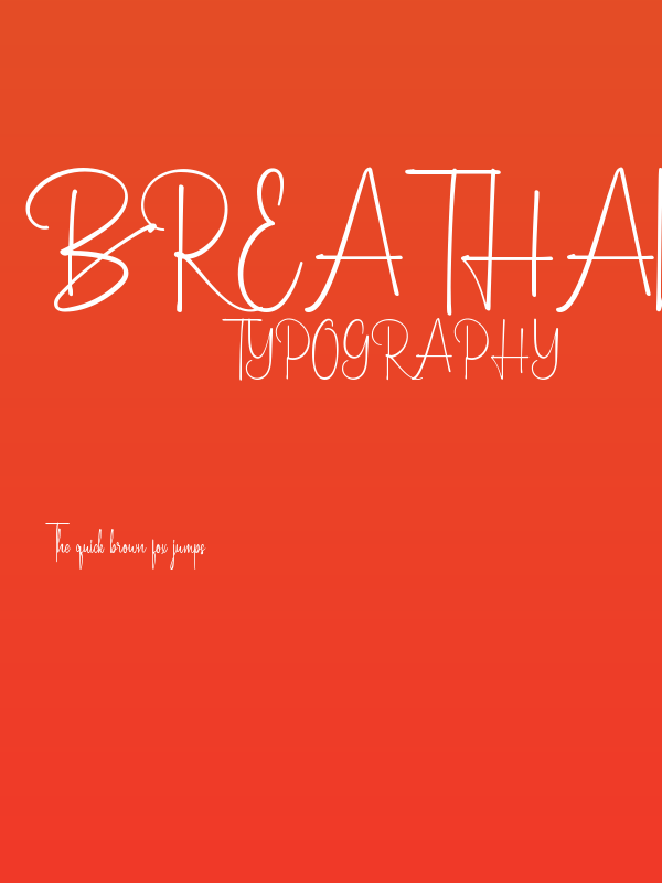 Breathany Demo Poster