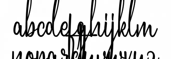 Breathany Demo Font LOWERCASE