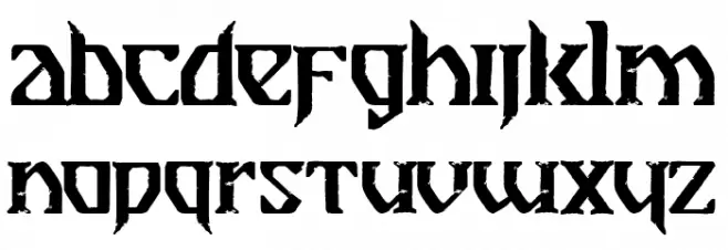 Breathe Fire II Schriftart Groß