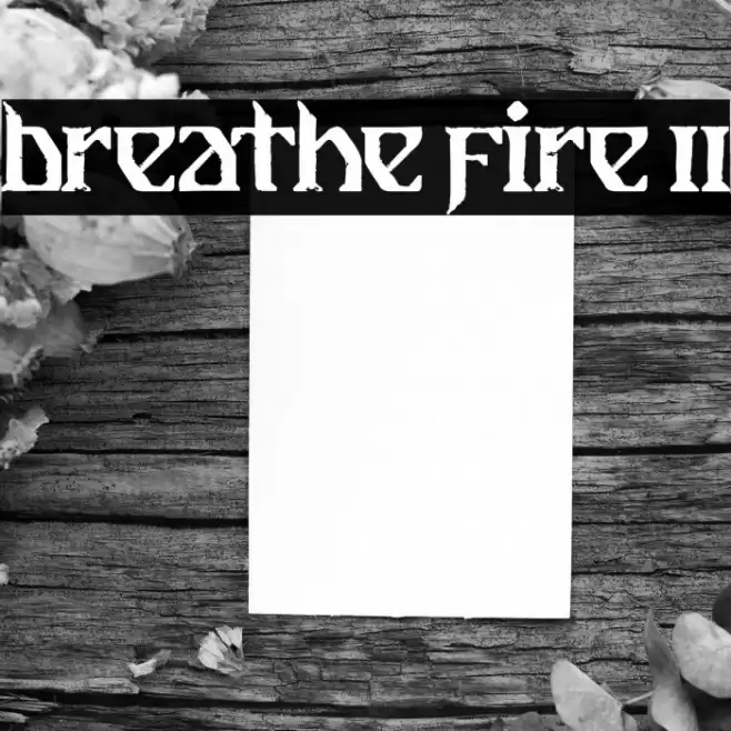 Breathe Fire II Caratteri examples