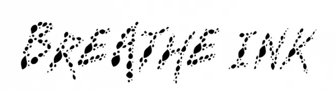 Breathe Ink  font caratteri gratis