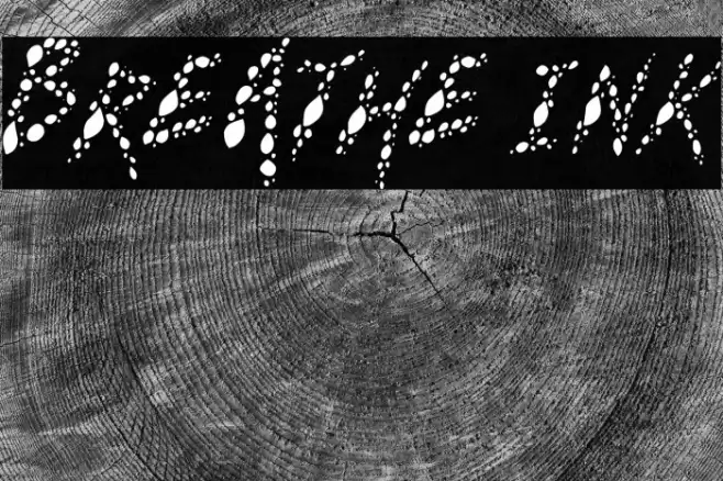 Breathe Ink خط examples