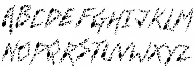 Breathe Ink Font LOWERCASE