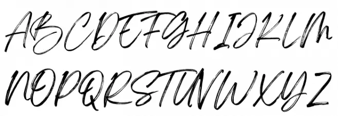 Breathing Personal Use Polices MAJUSCULES