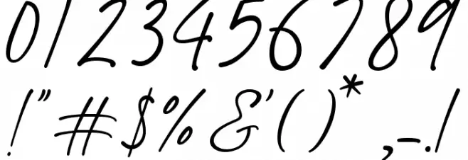 Breathney Demo फ़ॉन्ट अन्य घर का काम