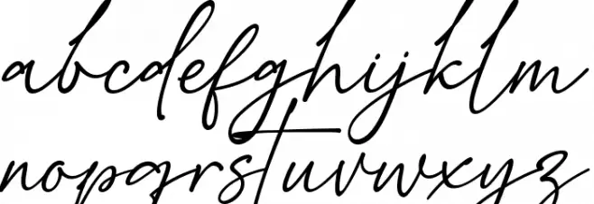 Breathney Demo फ़ॉन्ट लोअरकेस