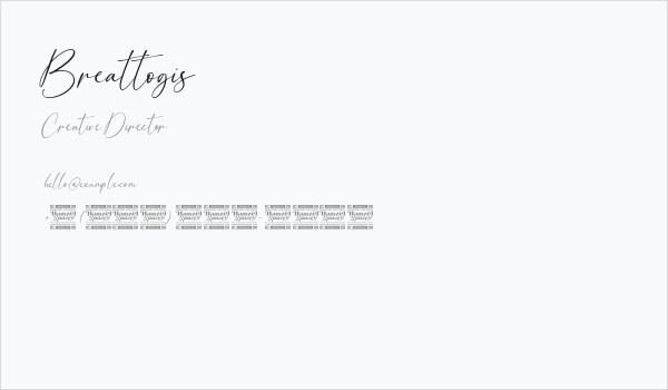 Breattogis Business Card