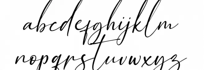 Breattogis फ़ॉन्ट लोअरकेस